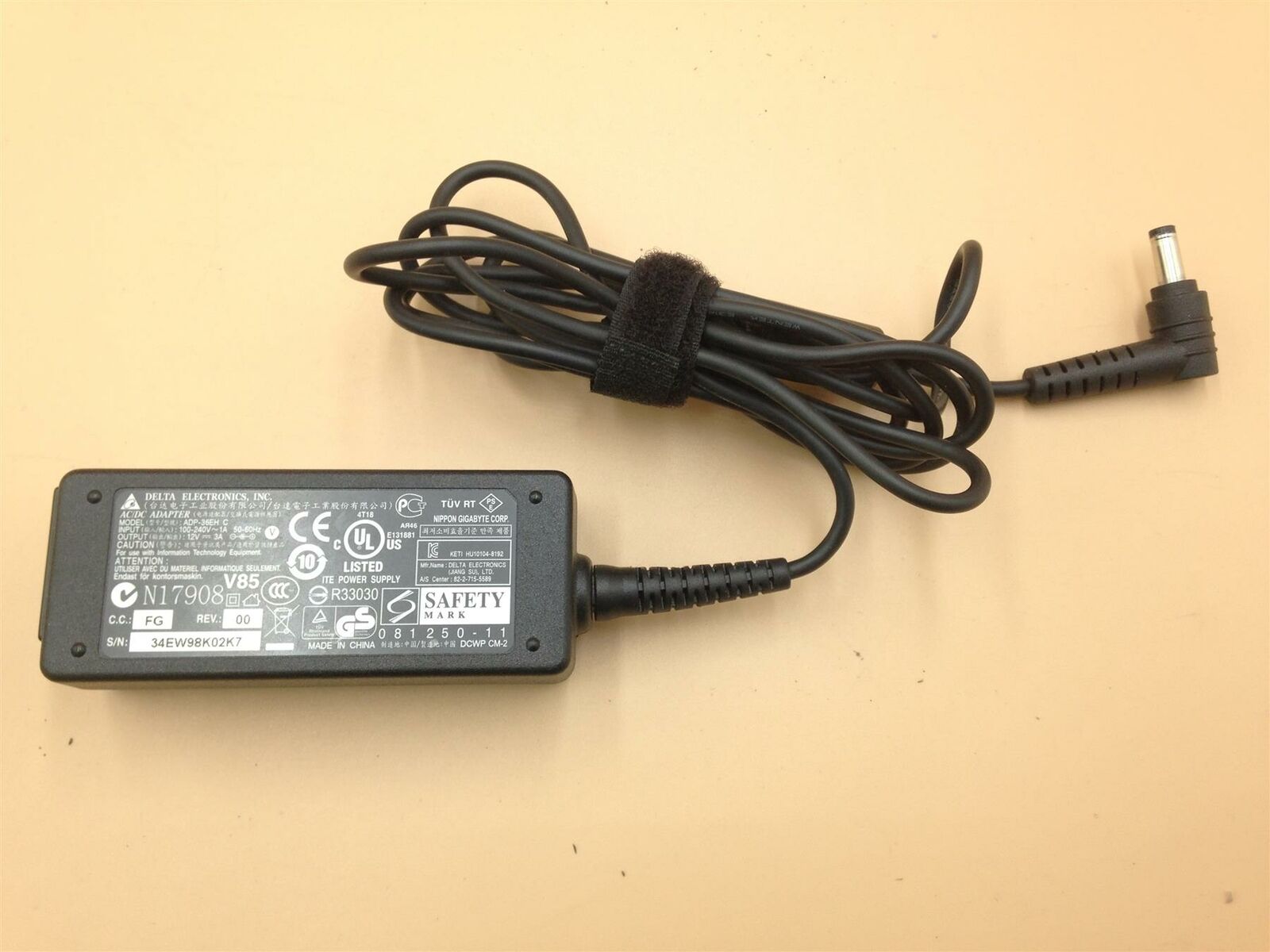 *Brand NEW*Delta Electronics 12V 3A 36W AC Adapter ADP-36EH C POWER Supply